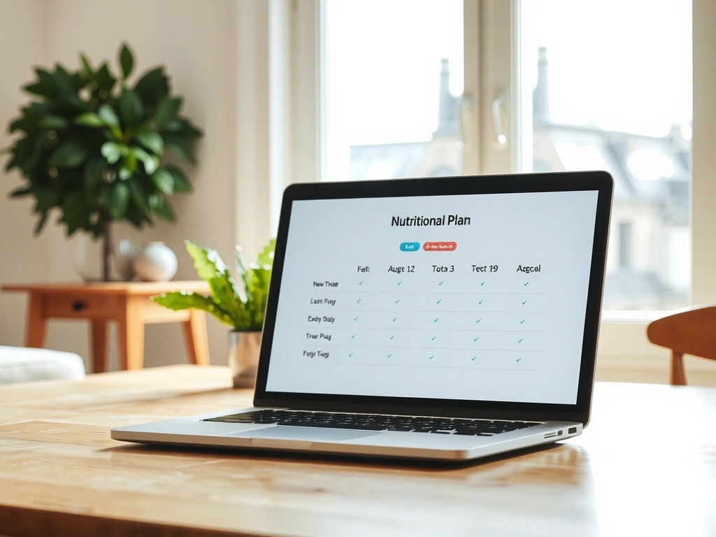 Interface de consultation nutritionnelle
