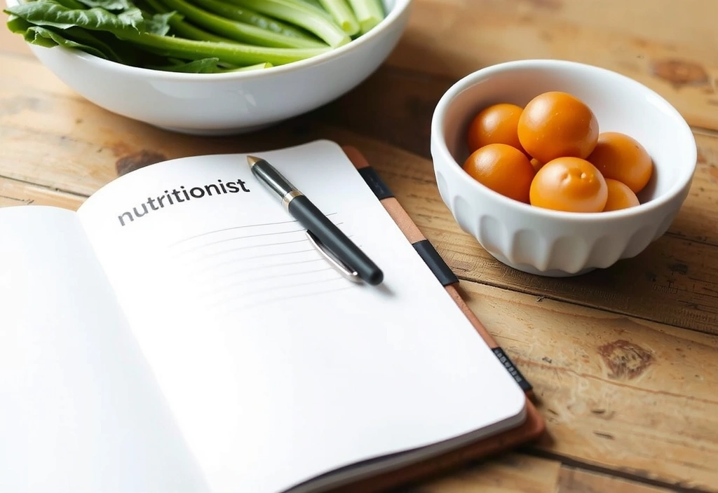 Carnet de suivi et légumes frais